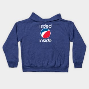 is ded inside Kids Hoodie